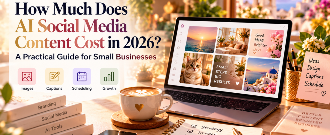 How Much Does AI Social Media Content Cost in 2026? A Practical Guide for Small Businesses