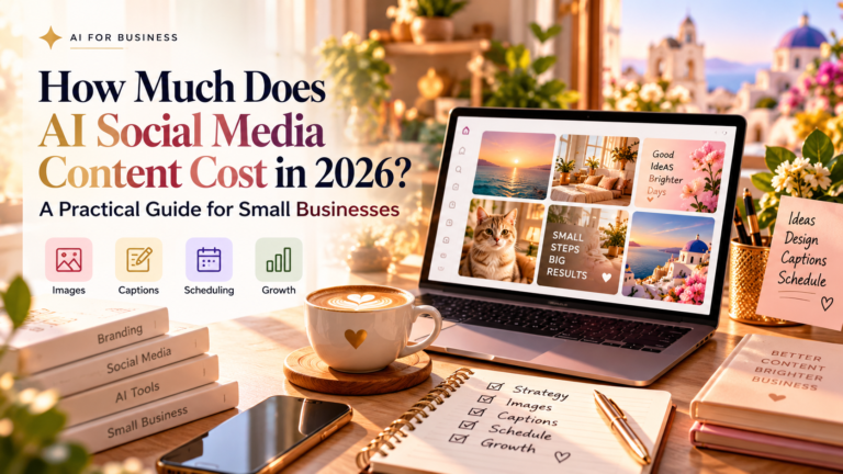 How Much Does AI Social Media Content Cost in 2026? A Practical Guide for Small Businesses